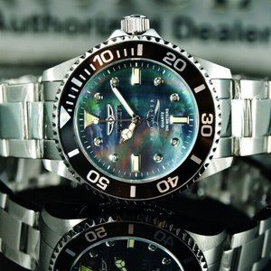 Pro Diver w/ Real Diamonds 38mm Men's Watch